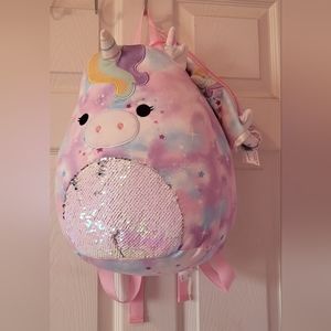 Squishmallow backpack and pencil case